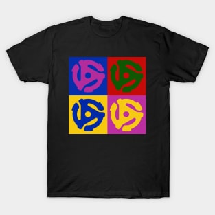 Vinyl 45 RPM Pop Art T-Shirt